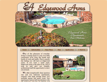 Tablet Screenshot of edgewoodarmsapt.com